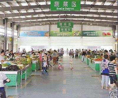 老舊農貿市場煥新顏 潤恒城入駐北城，助力龍城農產品零售升級