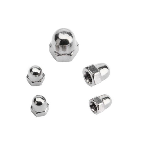 碳鋼蓋形螺帽現貨批發(fā) 國標蓋形螺帽加工 朝磊緊固件